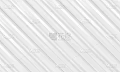 抽象的白色条纹光呈现背景与柔和的灰色对角线。