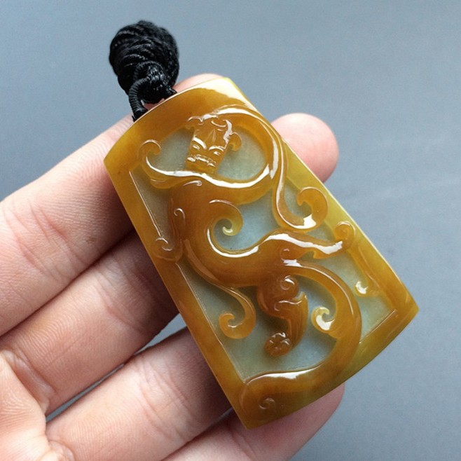 螭龙 吴秋强作品-玉雕界