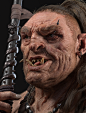 Orc 2.0, Damien Guimoneau : I finished my Orc ! I did the modelling, sculpt, texturing, lighting and look Dev and asked to my friend Frankino Lupo to do the groom, 

massive thanks to him !!! Rendered in Maya Arnold 
Thanks Texturing XYZ for the AlphaSkin