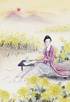 〔 古风手绘美人 〕 越女yn 绘