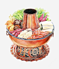 手绘彩色火锅食材png免抠素材_新图网 https://ixintu.com 彩色 手绘 铜锅 食材 美食 火锅 手绘火锅食材
