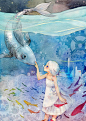 【转】发点小清新的水彩图，有人要么？（二）_水彩画吧_百度贴吧