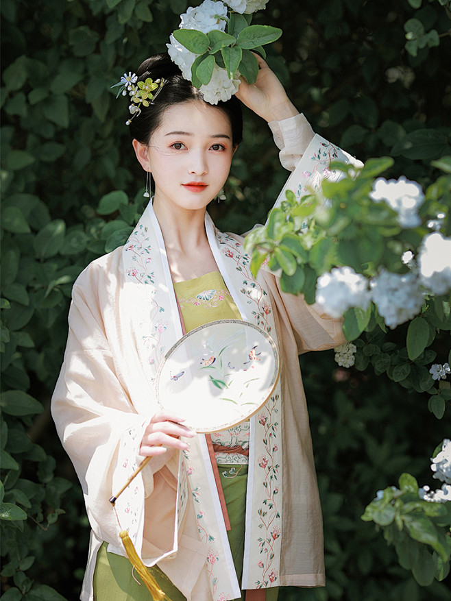 云裳露华【醉花间】刺绣旋裙两片裙 复原抹...