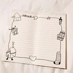 手帐丨圣诞主题手帐边框