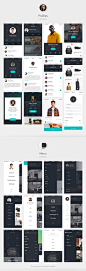Routes iOS UI Kit : This is Routes – right in front of you. Routes is a big iOS UI Kit, full of nice UI elements, organized into 100+ qualitative screens. Routes is about things that make us happy – about traveling, communication and spending money on nic