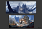 Riftworm Village High Vis - Gears 5, Finnian MacManus : Very loose designs and sketches for Riftworm Village in Gears 5
I did these around 4 years ago ! Wow time flies haha. These were done in a phase where there was no art for this location, so was just 