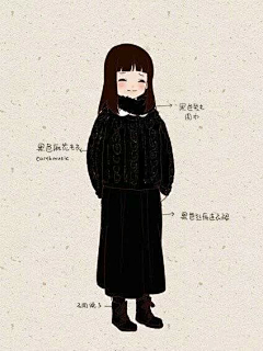 露露缇雅泽金采集到卡通服装