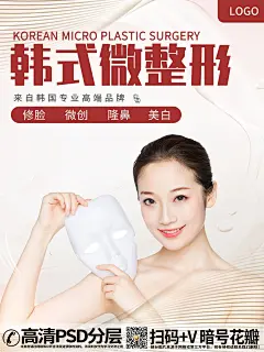 qq28275342加我医美整形美容医院创意品牌宣传海报 (12)
