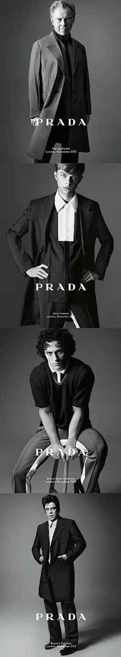 趣味小盘点：高大上的Prada男神军团——为Prada Menswear代言过的所有男演员（总共24位 加上只走秀的Adrien Brody一共25位）| 近年来大打明星牌的Prada，接下来会跟谁合作呢？还请拭目以待。
