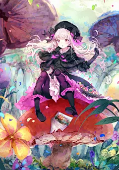 【P站画师】日本画师きのこ姫的插画作品 - ACG17.COM