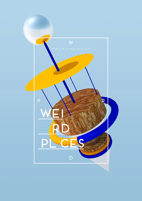 Weird places 设计圈 展示 ...