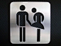 Toilet Symbol Door Sign Restroom Unisex Bathroom Funny Business Men Women New | eBay
