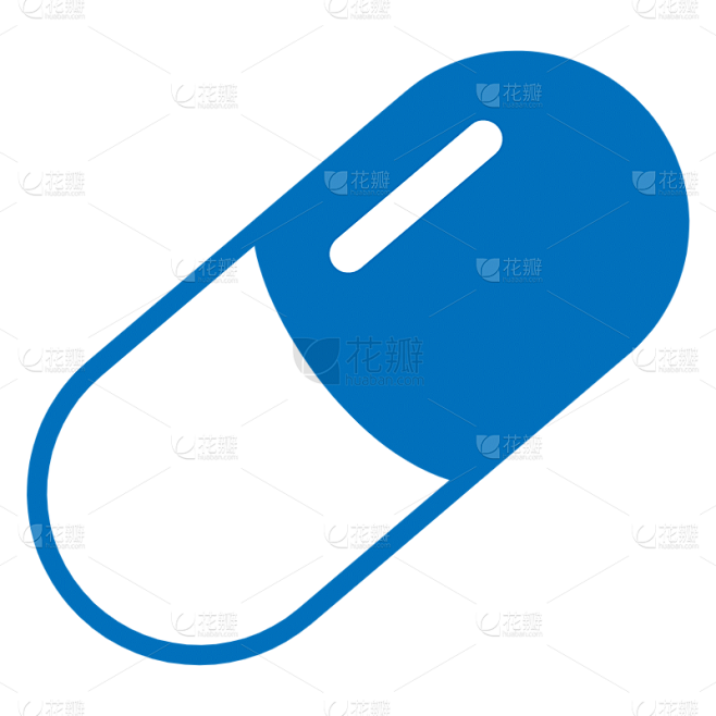 ICON-矢量医疗图标-胶囊