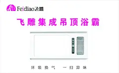 飞雕集成吊顶浴霸  - 源文件下载【酷图网】飞雕LOGO,飞雕浴霸,集成浴霸,飞雕浴霸写真,写真,海报,浴霸,