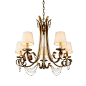 Golden Lighting's Gwendolyn 5 Light Chandelier #2314-5 GR