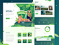 Animal Conservation Landing Page tree ui character icon chart gallery green animal conservation animal landing page forest jungle illustrations tiger