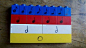 Teaching music notes (count) using legos: 