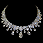 Estate Diamond Necklace, 150 Carats! I am singing in my Best Marilyn voice. Diamonds...stunning..breathtakingly beautiful !!!!!!: 