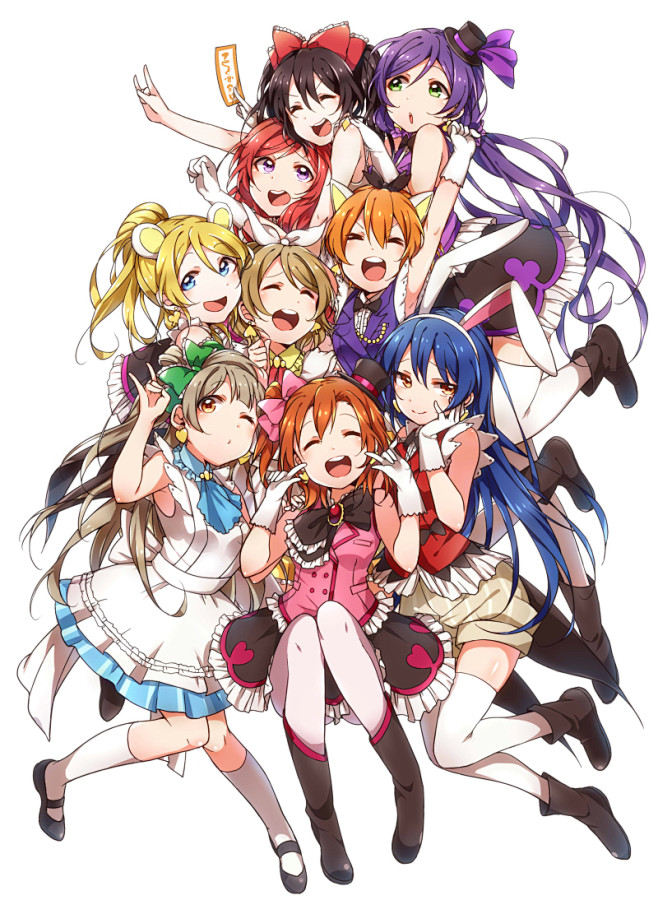 《lovelive！》官方人物ID卡