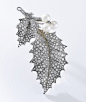 钻石胸针，by Chaumet，19世纪末
镶嵌枕形切割、圆形切割钻石和天然海水珍珠。