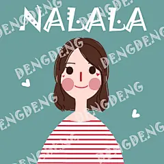 DENG可爱简约美式文艺插画风格定制头像q版真人照片情侣闺蜜头像-淘宝网