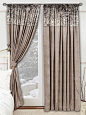 Velvet Crush Stone Curtains from Curtains 2go: 