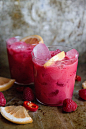 Spicy raspberry Grapefruit Paloma