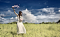 People 1920x1200 Asian women outdoors outdoors model sky clouds