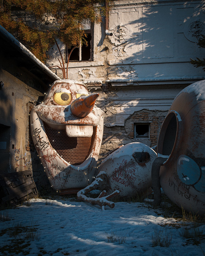 3D cartoon CGI cultu...