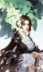 古风手绘插画  画手：winJ绘