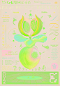 #平面设计#

灵感 · 耳语海 

Angello Torres以音乐语言艺术家Frank Zappa和日本奇幻动画《银河铁道之夜》为创作灵感来源，使用大量字体和多种语言结合图案进行排版，用绚丽的海报设计构建了一个反乌托邦的未来世界。

#艺术留学# #作品集# ​​​​