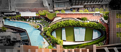 Nico·CC采集到芭提雅Hilton酒店 屋顶花园