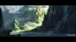 青山峡谷 作者: brightstarry - 涂鸦王国插画