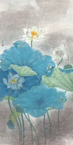 燎沉香，消溽暑。鸟雀呼晴，侵晓窥檐语。
叶上初阳干宿雨。水面清圆，一一风荷举。
故乡遥，何日去。家住吴门，久作长安旅。
五月渔郎相忆否。小楫轻舟，梦入芙蓉浦。
——周邦彦《苏幕遮》
