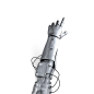 c4d素材 机械手臂 C4D 岛屿 漂浮 几何 卡通人物 IP角色 c4d云朵 三维场景 KV 电商美工群:129134938 立体场景 c4d搭建 大促元素 电商立体场景 PNG