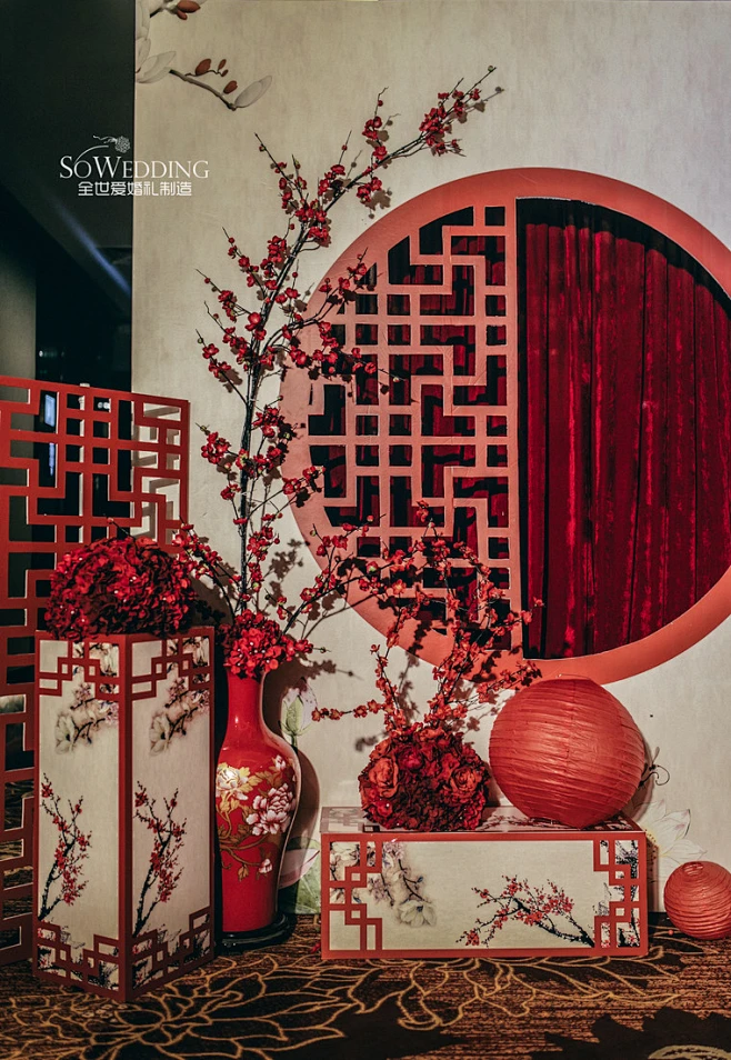 新中式婚礼《朱·红》-来自全世爱婚礼制造客照案例 |婚礼时光-花瓣网