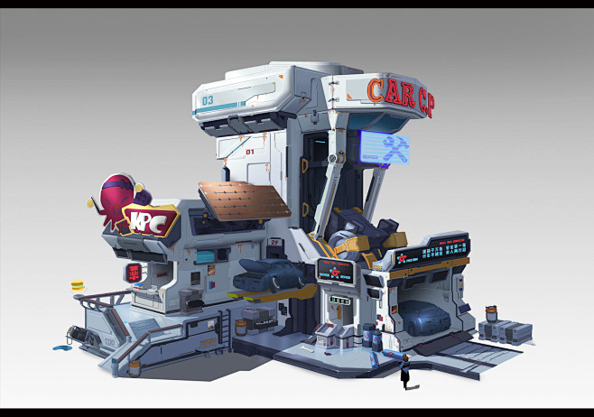 学生作品, 三叠色 Size