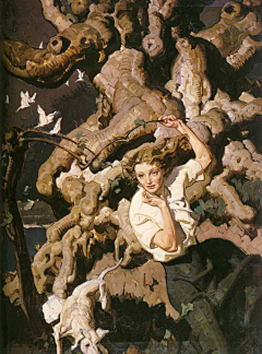 猿籽蛋采集到巡回展厅【】Dean Cornwell【】