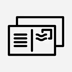 贺卡假日信件图标_88ICON https://88icon.com 贺卡 假日 信件 邮件 邮寄 明信片 暑假 假期 夏季图标