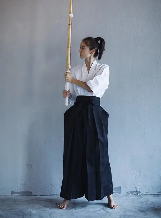 日本女武士 美女剑道 冷艳-花瓣网