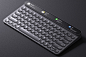 A touch panel gives this ingenious keyboard with a surprising Apple Touch Bar-inspired user interface - Yanko Design : The idea of a full-size keyboard with a touchscreen panel on the top that can be customized to launch the application(s) of choice in on