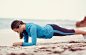 Photo wallpaper female, workout, fitness