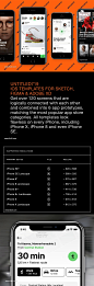现代和充满活力的iOS应用程序设计更快更容易，Untitled719 iOS UI工具包_UI集合_乐分享素材网_psd素材_平面素材_png素材_免费素材_素材共享平台