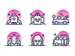Chibi猫采集到IconDesign★Big