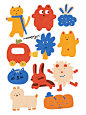 popo pattern｜有趣小物们 合辑