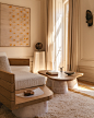 Photo shared by Invisible Collection on December 03, 2023 tagging @frmwrkstudio. May be an image of lighting, armchair, sofa, chaise lounge, living room and indoors.