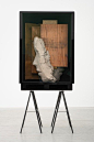Double Head with Red Painting by Mark Manders | Ocula