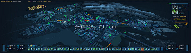 VDATA大数据可视化操作系统UI交互U...