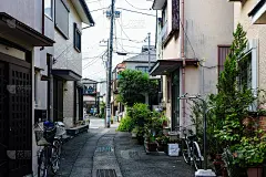 次郎住宅区街道小巷