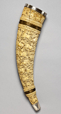 Bottega dell’Italia meridionale, corno da caccia. Londra, Victoria and Albert Museum, no. 7953-1862